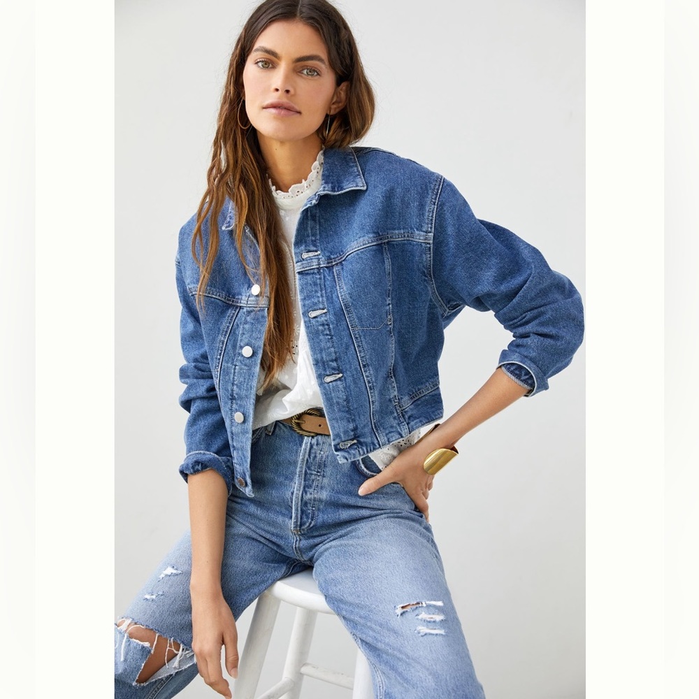 AG Arkadia Darted Denim Jacket